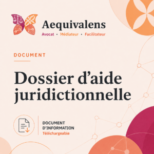 dossier de demande d’aide juridictionnelle