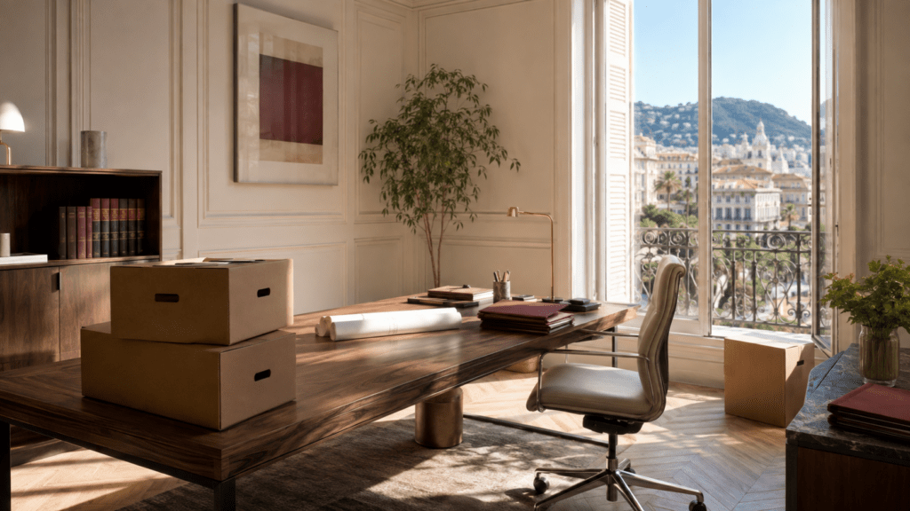 21 cabinet change locaux