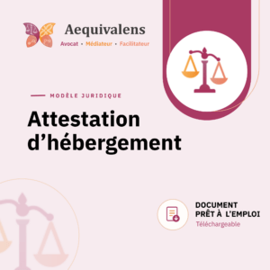 attestation hébergement aequivalens