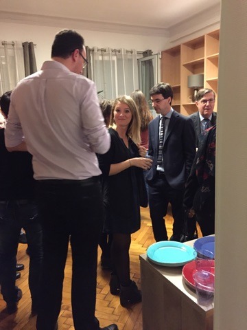 Ambiance de la soirée d’inauguration